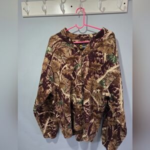 Vintage Master Sportsman Fleece Camo XL Sweatshirt